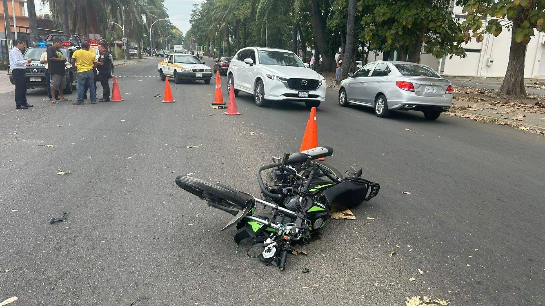 accidente de moto